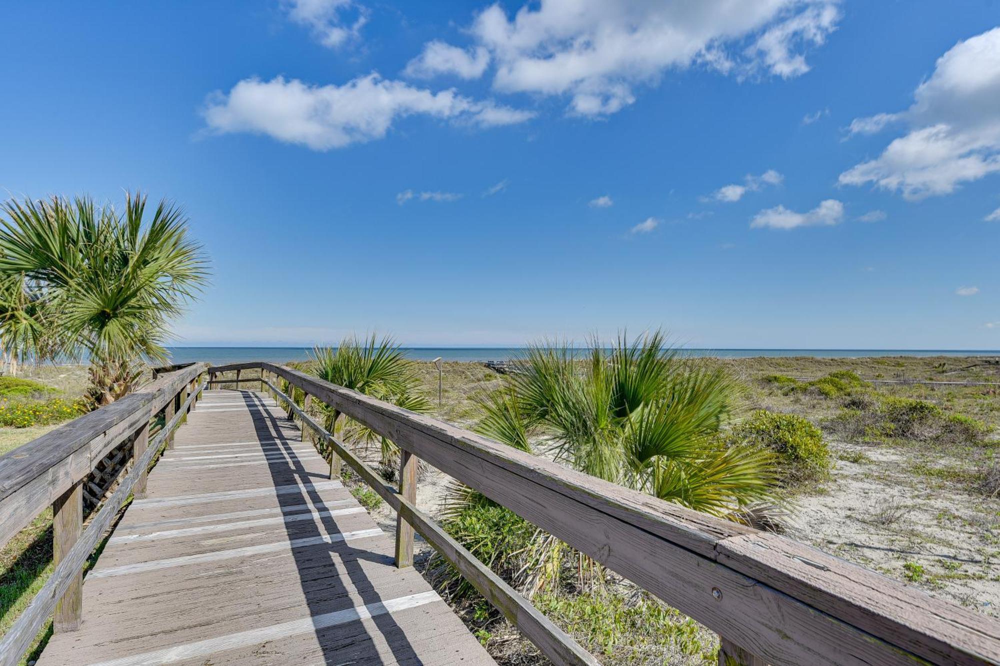 Fernandina Beach Townhome, Steps To Public Beach Ngoại thất bức ảnh